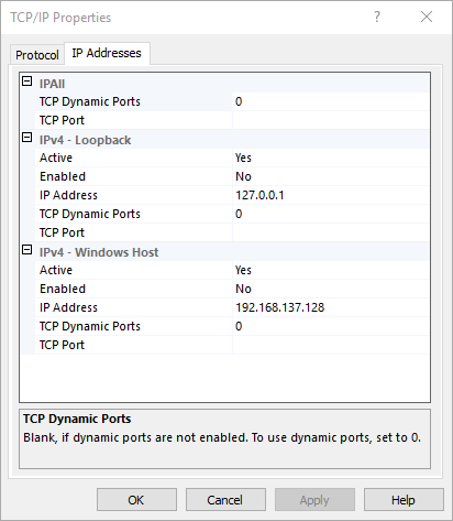 TCP/IP Einstellungen