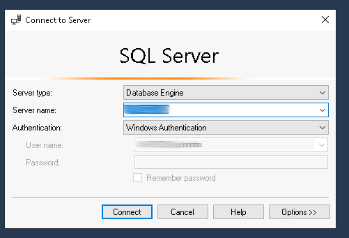 SQL Server Management Studio