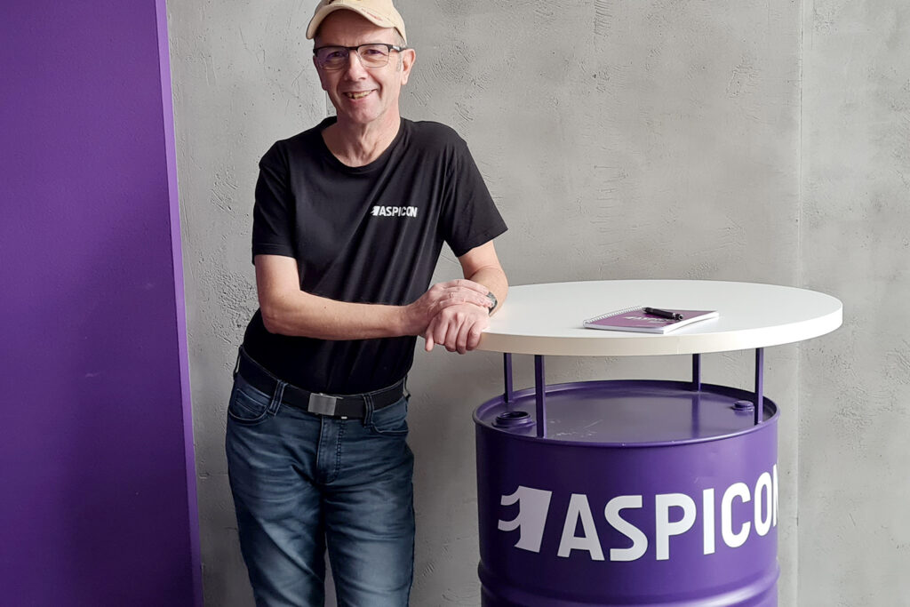 Thomas, Datenbankadministrator bei ASPICON