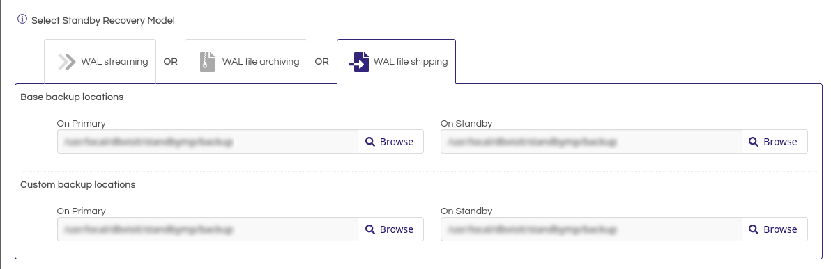 Dbvisit Standby MP für PostgreSQL - WAL file shipping