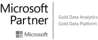 Microsoft Partner Gold Data Analytics und Platform - Logo
